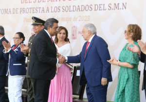 Sergio Salomón y AMLO alcanzan paquete millonario de obras para Puebla