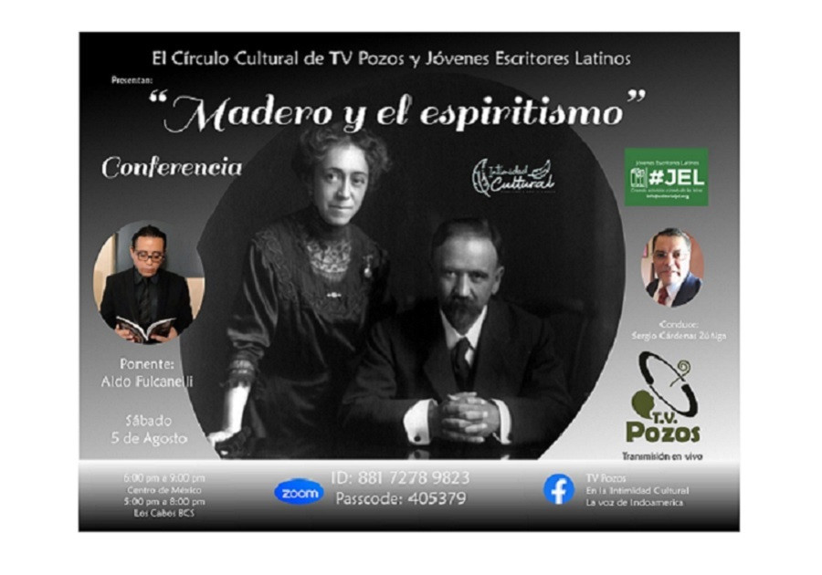 Impartirá Aldo Fulcanelli conferencia acerca de Madero y el Espiritismo