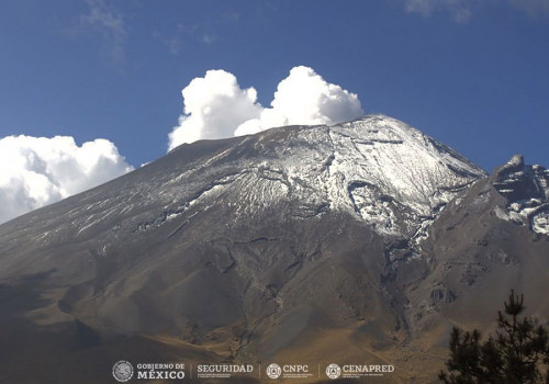 Regresa volcán Popocatépetl a amarillo fase 2 semáforo