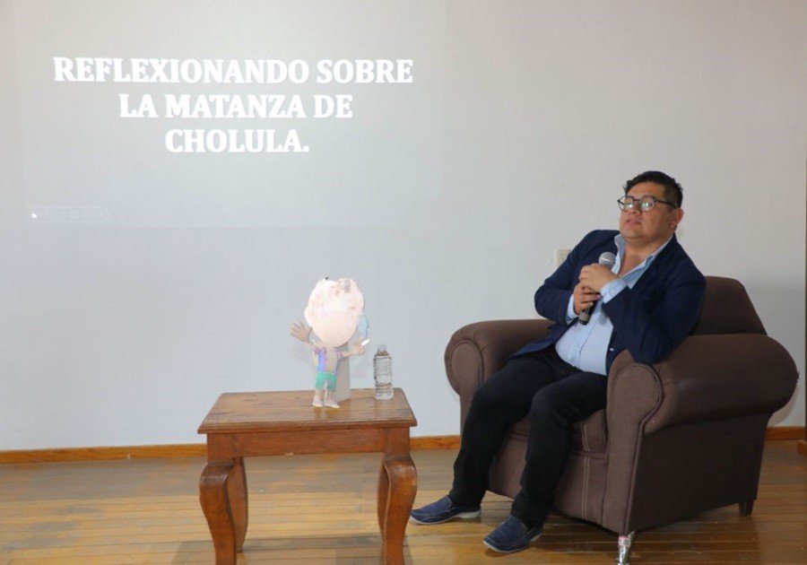 Presenta cultura y turismo conferencia &quot;Reflexionando la Matanza de Cholula&quot;