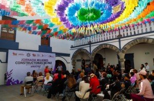 San Pedro Cholula realiza Jornada de Mujeres Constructoras de Paz