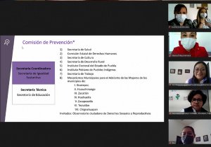 Realiza Igualdad Sustantiva sesión de la Comisión de Prevención