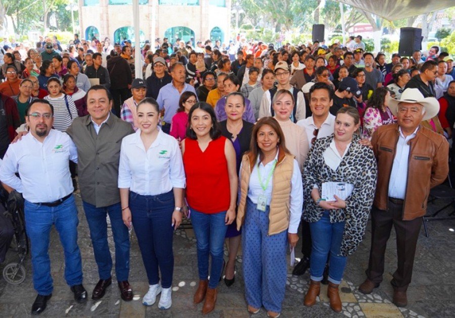 Inicia en San Martín Texmelucan entrega de tarjetas FINABIEN