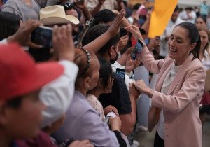 Claudia Sheinbaum impartió una conferencia ante 10 mil personas en Chihuahua