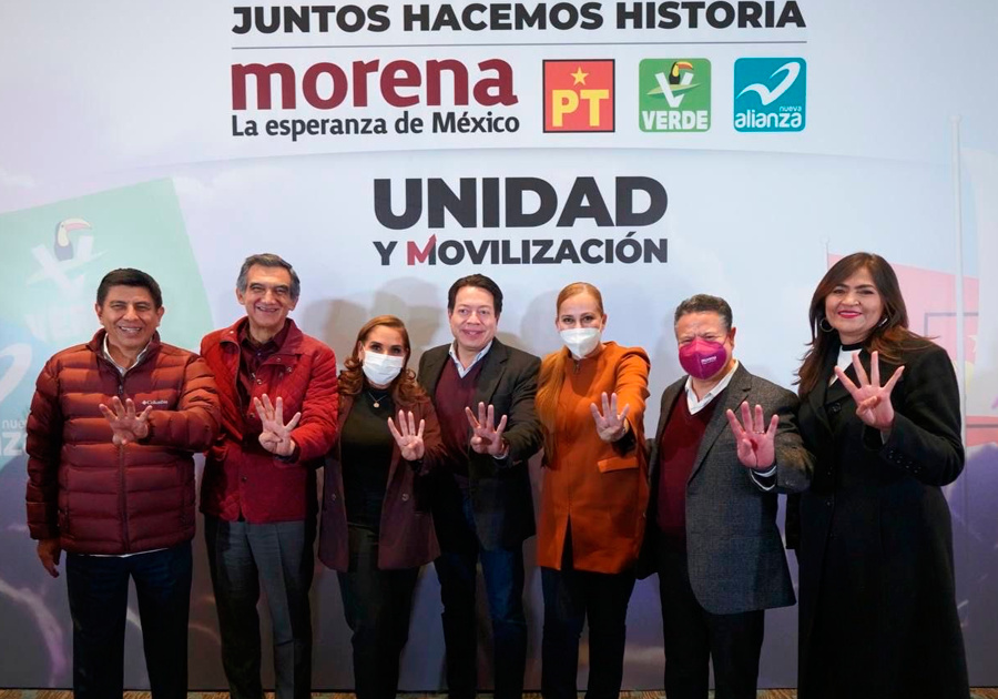 Confirma Morena a seis candidatos a gobernadores en 2022