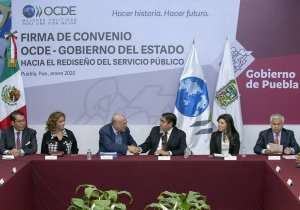 Avanza colaboración entre Gobierno de Puebla y la OCDE