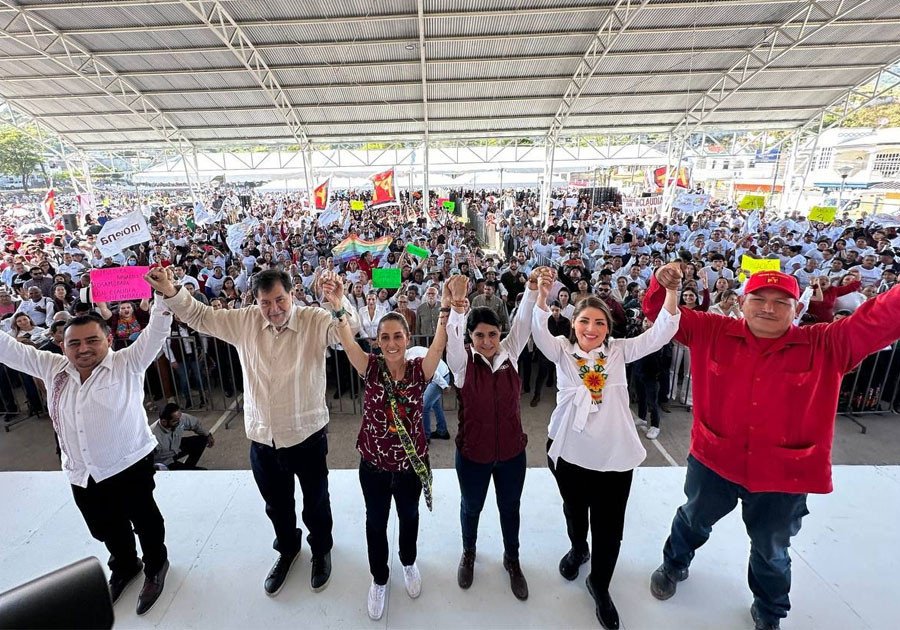 Claudia Sheinbaum impulsa una visión humanista desde Xalisco, Nayarit