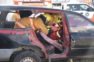 Protección Civil del municipio de Puebla se actualizan en el Protocolo de Extracción Vehicular