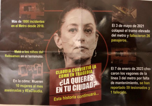 Encuentran propaganda contra Claudia Sheinbaum en oficinas de alcaldía Cuauhtémoc