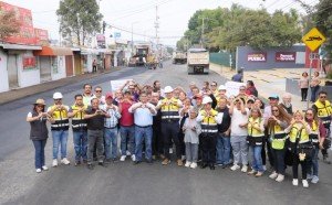Avanza 50% pavimentación de calle Jesús Reyes Heroles, olvidada por 20 años