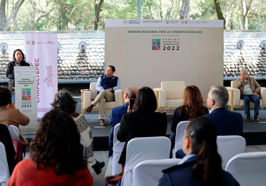 Inaugura Semarnat la Semana Nacional por la Conservación en el Bosque de Chapultepec