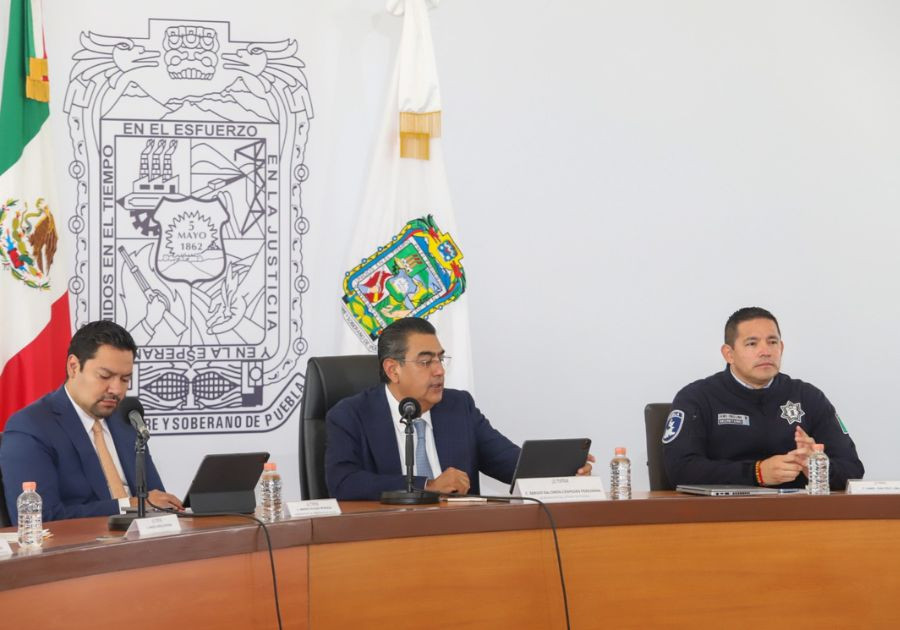 Afirma Sergio Salomón que Puebla no tiene “focos rojos” rumbo a las elecciones