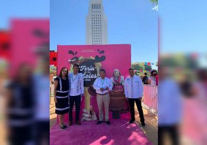 Puebla capital presente en la Feria de los Moles en los Ángeles California
