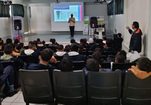 Brinda Ayuntamiento de Puebla talleres de movilidad a estudiantes de San Bartolo