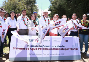 Con sistema de agua potable, Gobierno Estatal eleva calidad de vida en Cañada Morelos