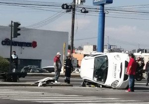 Octubre, mes con más accidentes de tránsito en Puebla capital