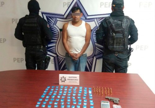 Policía Estatal detiene a presunto narcovendedor