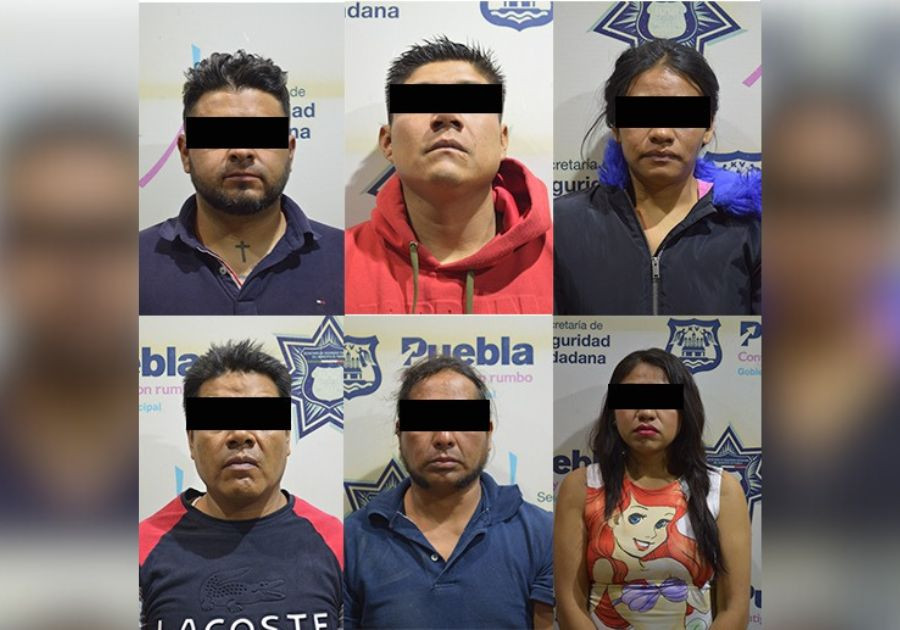 Capturan a 6 integrantes de “Los Chitas” en Puebla capital