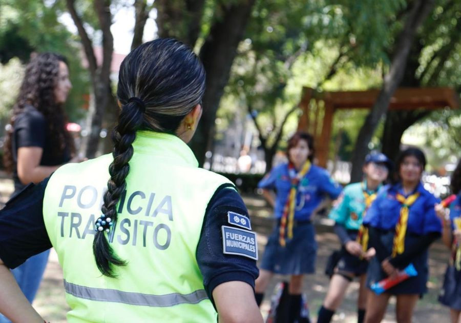 Capacita Ayuntamiento de Puebla a miles de niñas y niños en seguridad vial