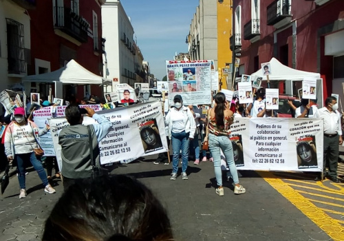 Marcha feminista Puebla