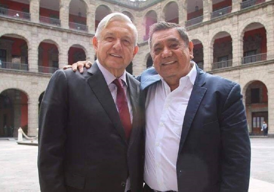 Andrés Manuel López Obrador y Félix Salgado 