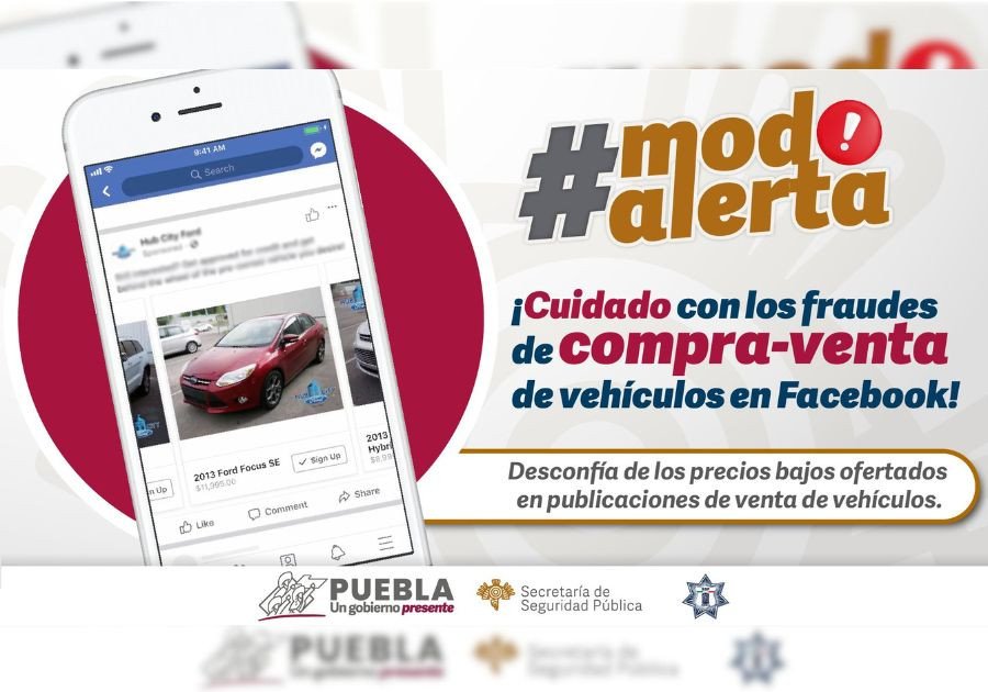 Emite SSP recomendaciones ante ventas fraudulentas de autos