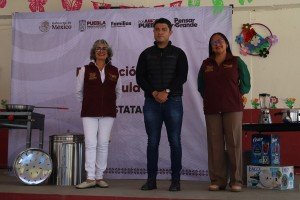 DIF Municipal de San Pedro Cholula fortalece desayunador escolar en San Cristóbal Tepontla