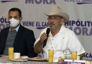 Hipólito Mora aspira al gobierno de Michoacán por el PES