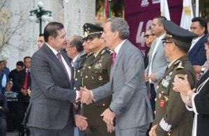 Encabezan Armenta y Chedraui ceremonia por aniversario 495 de Puebla