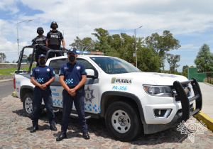 Policía auxiliar Puebla 