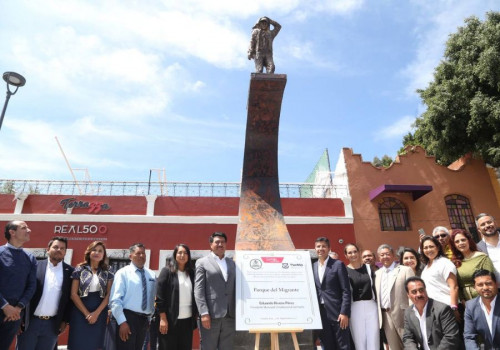 Estrena Puebla capital Parque del Migrante y remodelación de Analco