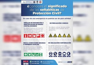 Promueve gobierno de San Andrés Cholula señalamientos en materia de protección civil  