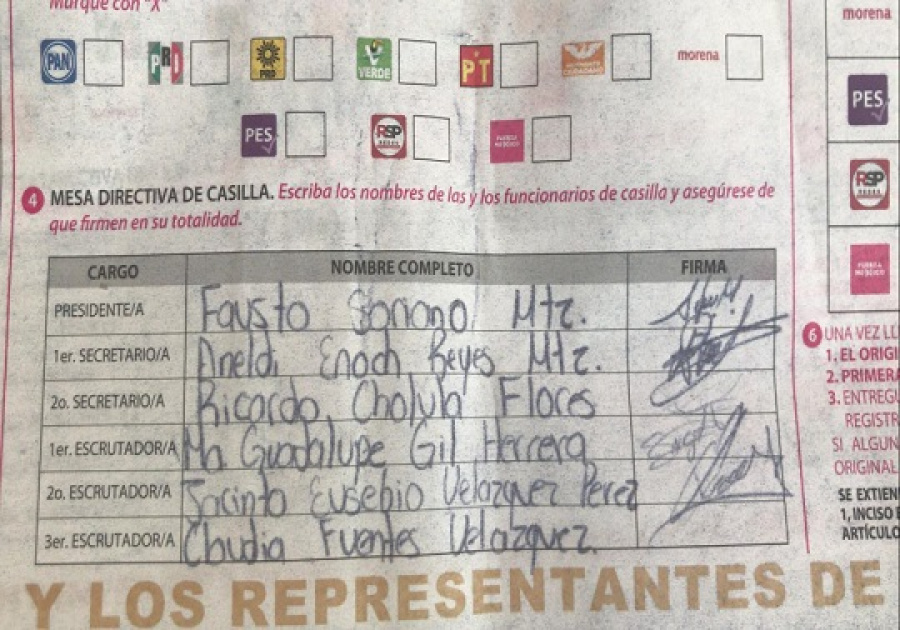 Acusa presidente de casilla que hubo ‘fraude’ en Yeloixtlahuaca