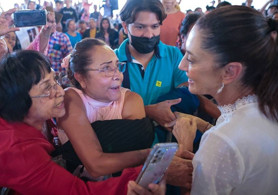 “En la Cuarta Transformación creemos en los derechos de México y en el desarrollo con bienestar”: Desde Guanajuato, Claudia Sheinbaum apunta por la continuidad del legado de la 4T