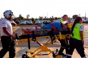 Con respuesta aérea inmediata, gobierno poblano salva vida desde Izúcar de Matamoros