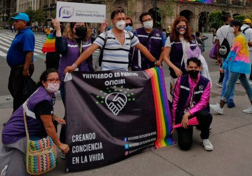 Visibilizan derechos de la comunidad de la diversidad