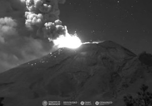 Popocatépetl registró 30 exhalaciones en las últimas 24 horas