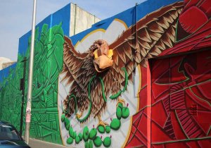 Inaugura Cultura mural interactivo de la Batalla del 5 de Mayo