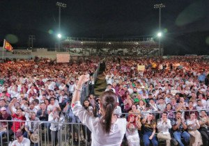 Sheinbaum llama a militantes y simpatizantes a seguir por el camino de la Transformación