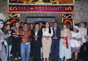 Inauguran en San Pedro Cholula el Huey Miccailhuitl, la Gran Fiesta de los Muertos