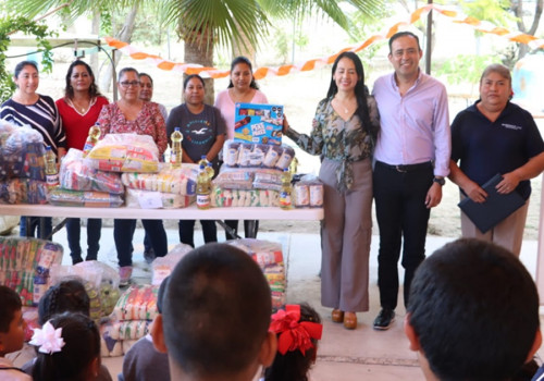 Entrega Voluntariado del Congreso más de una tonelada de apoyo para albergues rurales de Zacapala y Epatlán